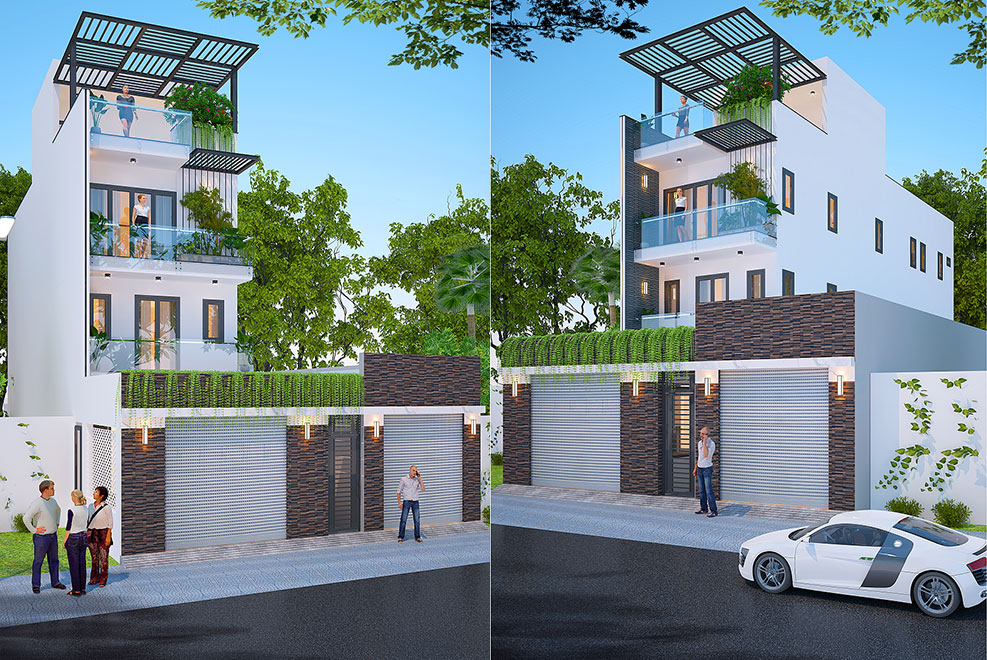Nhà Phố A Trường - Hóc Môn